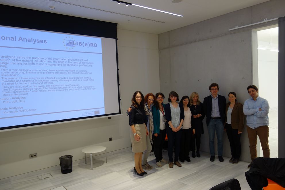 Meeting of the project partners in Athens