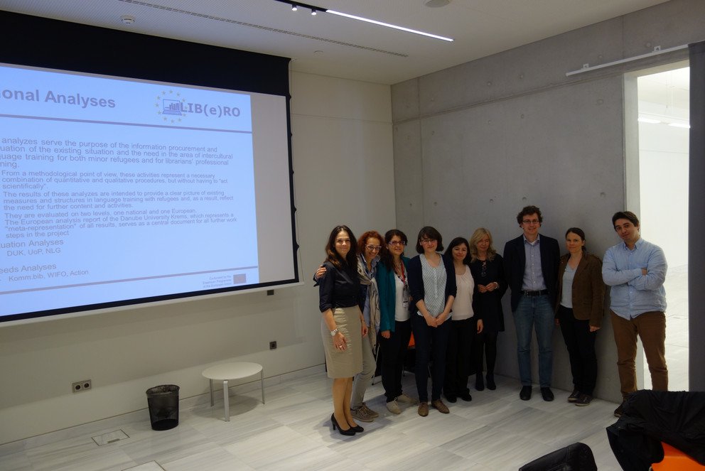 Treffen der Projektpartner in Athen